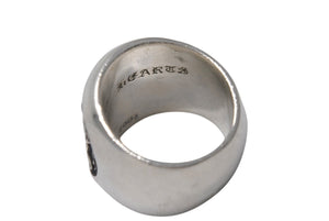 CHROME HEARTS クロムハーツ クラシック オーバルスターリング 重量約32.5g サイズ21.5号 .925/2002刻印 シルバ−925 美品 中古 4c076113
