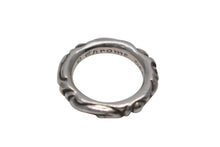 画像をギャラリービューアに読み込む, CHROME HEARTS クロムハーツ スクロールバンドリング 重量約8.8g サイズ17号 1994/.925刻印 シルバー925 美品 中古 4c076115