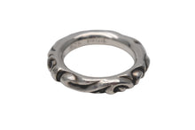 画像をギャラリービューアに読み込む, CHROME HEARTS クロムハーツ スクロールバンドリング 重量約8.8g サイズ17号 1994/.925刻印 シルバー925 美品 中古 4c076115