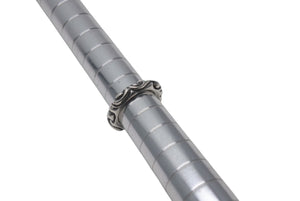 極美品 CHROME HEARTS クロムハーツ スクロールバンドリング 重量約10.1g サイズ18号 1994/.925刻印 シルバー925 中古 4c076116