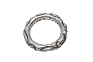 極美品 CHROME HEARTS クロムハーツ スクロールバンドリング 重量約10.1g サイズ18号 1994/.925刻印 シルバー925 中古 4c076116