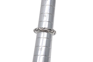 極美品 CHROME HEARTS クロムハーツ スクロールバンドリング 重量約10.1g サイズ18号 1994/.925刻印 シルバー925 中古 4c076116
