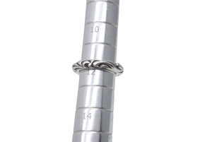 CHROME HEARTS クロムハーツ スクロールバンドリング 重量約7.4g サイズ12号 1994/.925刻印 シルバー925 美品 中古 4c076117