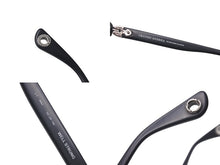 Load image into Gallery viewer, 極美品 CHROME HEARTS クロムハーツ WELL STRUNG メガネ ブラック プラスチック 小物 ウェリントン シルバー925 52☐20₋148 中古 4c076119