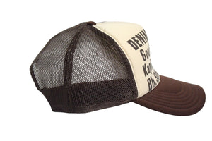未使用 KAPITAL キャピタル トラックキャップ 帽子 EK1732XH ポリエステル ブラウン 中古 4c076128 