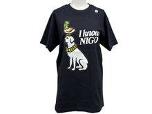 Load image into Gallery viewer, 新品未使用品 Human Made x I Know NIGO ヒューマンメイド 半袖Ｔシャツ ブラック コットン サイズS 中古 4c076141