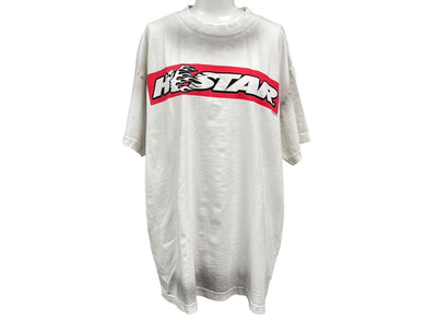 新品未使用 HELLSTAR ヘルスター Box Logo ボックスロゴ 半袖Ｔシャツ ホワイト レッド コットン サイズS 中古 4c076154