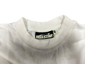 未使用 HELLSTAR ヘルスター Box Logo ボックスロゴ半袖Ｔシャツ ホワイト レッド コットン サイズS 中古 4c076154 
