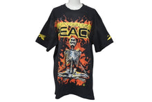 画像をギャラリービューアに読み込む, 未使用 HELLSTAR ヘルスター InnerPeaceFire インナーピースファイヤー半袖Tシャツ 12D71199 ブラック オレンジ S 中古 4c076156 