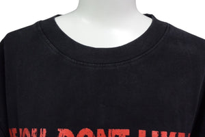 他未使用 HELLSTAR ヘルスター Beat Us! ビートアズ 半袖Tシャツ トップス 34171666 コットン ブラック レッド サイズS 中古 4c076157 