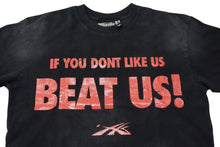 画像をギャラリービューアに読み込む, 他未使用 HELLSTAR ヘルスター Beat Us! ビートアズ 半袖Tシャツ トップス 34171666 コットン ブラック レッド サイズS 中古 4c076157 