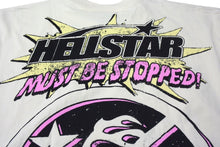 画像をギャラリービューアに読み込む, 未使用 HELLSTAR ヘルスター Breaking News Tシャツ ホワイト系 ブレイキング ニュース プリント 833415FD サイズXL 中古 4c076159 
