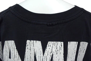 未使用 HELLSTAR ヘルスター FW24 Family Tee 半袖Tシャツ AE27B422 コットン ブラック レッド ホワイト サイズXL 中古 4c076163 正規品