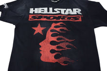 画像をギャラリービューアに読み込む, 未使用 HELLSTAR ヘルスター FW24 Family Tee 半袖Tシャツ AE27B422 コットン ブラック レッド ホワイト サイズXL 中古 4c076163 正規品