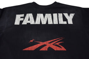 未使用 HELLSTAR ヘルスター FW24 Family Tee 半袖Tシャツ AE27B422 コットン ブラック レッド ホワイト サイズXL 中古 4c076163 正規品