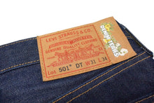 Load image into Gallery viewer, 新品未使用 DENIM TEARS デニムティアーズ LEVI&#39;S リーバイス 501 プリント デニムパンツ W31 L34 中古 4c076165