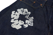 Load image into Gallery viewer, 新品未使用 DENIM TEARS デニムティアーズ LEVI&#39;S リーバイス 501 プリント デニムパンツ W31 L34 中古 4c076165