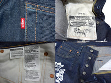 Load image into Gallery viewer, 新品未使用 DENIM TEARS デニムティアーズ LEVI&#39;S リーバイス 501 プリント デニムパンツ W31 L34 中古 4c076165