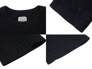 Supreme シュプリーム 長袖Ｔシャツ 刺繍 ペイズリー柄 レタリングロゴ ネイビー コットン サイズM 美品 中古 4c076166