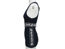 Load image into Gallery viewer, CHROME HEARTS クロムハーツ タンクトップ サイズM CHプラス FUCK YOU プリント ブラック ホワイト コットン 美品 中古 4c076173