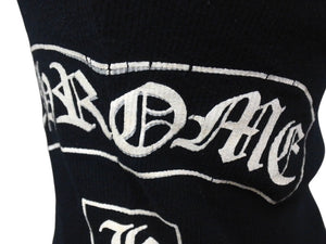 CHROME HEARTS クロムハーツ タンクトップ サイズM CHプラス FUCK YOU プリント ブラック ホワイト コットン 美品 中古 4c076173