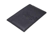 画像をギャラリービューアに読み込む, 極美品 YVES SAINT LAURENT イヴサンローラン カードケース パス GRZ568986Y YSL レザーロゴ ブラック 中古 4c076183 