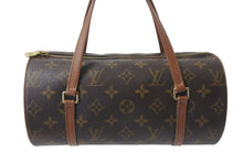 Load image into Gallery viewer, LOUIS VUITTON ルイヴィトン パピヨン26 ハンドバッグ M51366 モノグラム ブラウン ゴールド金具 美品 中古 4c076211