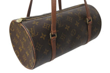 Load image into Gallery viewer, LOUIS VUITTON ルイヴィトン パピヨン26 ハンドバッグ M51366 モノグラム ブラウン ゴールド金具 美品 中古 4c076211