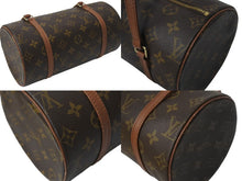 Load image into Gallery viewer, LOUIS VUITTON ルイヴィトン パピヨン26 ハンドバッグ M51366 モノグラム ブラウン ゴールド金具 美品 中古 4c076211