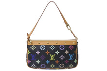 Load image into Gallery viewer, 極美品 LOUISVUITTON ルイヴィトン ポシェット アクセソワール アクセサリーポーチ M92648 モノグラム マルチカラー 村上隆 中古 4c076213