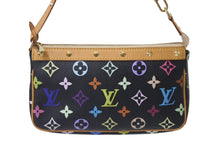 Load image into Gallery viewer, 極美品 LOUISVUITTON ルイヴィトン ポシェット アクセソワール アクセサリーポーチ M92648 モノグラム マルチカラー 村上隆 中古 4c076213