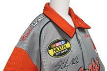 Load image into Gallery viewer, 極美品 JEFF HAMILTON ジェフハミルトン Coors LIGHT NASCAR ジャケット グレー レッド ポリエステル サイズXL 中古 4c076234
