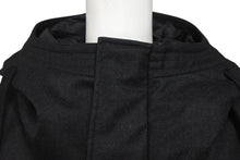 Load image into Gallery viewer, 極美品 DOLCE&amp;GABBANA ドルチェアンドガッバーナ ウールダウンジャケット G9JH4T サイズ50 ダークグレー ロゴプレート 中古 4c076240