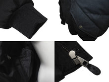 Load image into Gallery viewer, 極美品 DOLCE&amp;GABBANA ドルチェアンドガッバーナ ウールダウンジャケット G9JH4T サイズ50 ダークグレー ロゴプレート 中古 4c076240