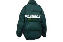 Load image into Gallery viewer, FUBU フブ ダウンジャケット FAM22303 サイズL ナイロン ポリエステル グリーン 美品 中古 4c076243