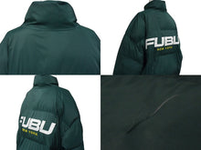 Load image into Gallery viewer, FUBU フブ ダウンジャケット FAM22303 サイズL ナイロン ポリエステル グリーン 美品 中古 4c076243