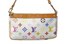 Load image into Gallery viewer, LOUIS VUITTON ルイヴィトン ポシェット アクセソワール アクセサリーポーチ M92649 モノグラム マルチカラー 村上隆 美品 中古 4c076248