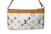 Load image into Gallery viewer, LOUIS VUITTON ルイヴィトン ポシェット アクセソワール アクセサリーポーチ M92649 モノグラム マルチカラー 村上隆 美品 中古 4c076248