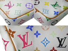 Load image into Gallery viewer, LOUIS VUITTON ルイヴィトン ポシェット アクセソワール アクセサリーポーチ M92649 モノグラム マルチカラー 村上隆 美品 中古 4c076248