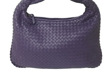 Load image into Gallery viewer, BOTTEGA VENETA ボッテガヴェネタ ホーボー イントレチャート ワンショルダーバッグ 115653 パープル 美品 中古 4c076249