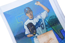 画像をギャラリービューアに読み込む, 極美品 石井一久 石井一久 ブレイズ・ドジャース 2002 カードバット AUTHENTIC GAME-USED BAT ブルー 中古 4c076259 
