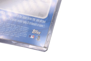 極美品 石井一久 石井一久 ブレイズ・ドジャース 2002 カードバット AUTHENTIC GAME-USED BAT ブルー 中古 4c076259 