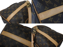 Load image into Gallery viewer, LOUIS VUITTON ルイヴィトン ボストンバッグ M41418 キーポルバンドリエール45 ブラウン PVC ヌメ革 ゴールド金具 良品 中古 4c076268