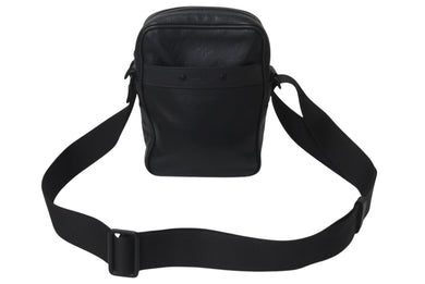 LOUIS VUITTON ルイヴィトン ダヌーブPM ショルダーバッグ M43681 モノグラ シャドウ レザー ブラック金具 美品 中古 4c076275