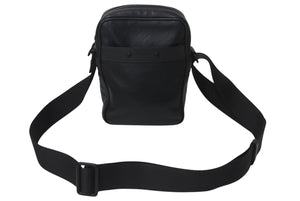 LOUIS VUITTON ルイヴィトン ダヌーブPM ショルダーバッグ M43681 モノグラ シャドウ レザー ブラック金具 美品 中古 4c076275