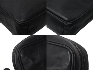 LOUIS VUITTON ルイヴィトン ダヌーブPM ショルダーバッグ M43681 モノグラ シャドウ レザー ブラック金具 美品 中古 4c076275