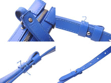 Load image into Gallery viewer, LOUIS VUITTON ルイヴィトン ソフトトランク ウォレット ショルダーバッグ M45432 モノグラム クラウズ ブルー PVC レザー シルバー金具 美品 中古 4c076279