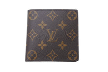 Load image into Gallery viewer, LOUIS VUITTON ルイヴィトン ポルトフォイユ マルコ 二つ折り財布 M61675 モノグラム ブラウン ゴールド金具 良品 中古 4c076281