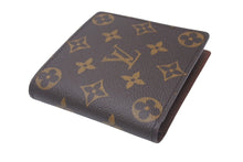 Load image into Gallery viewer, LOUIS VUITTON ルイヴィトン ポルトフォイユ マルコ 二つ折り財布 M61675 モノグラム ブラウン ゴールド金具 良品 中古 4c076281