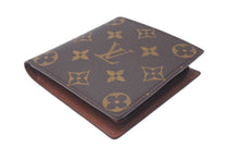 Load image into Gallery viewer, LOUIS VUITTON ルイヴィトン ポルトフォイユ マルコ 二つ折り財布 M61675 モノグラム ブラウン ゴールド金具 良品 中古 4c076281